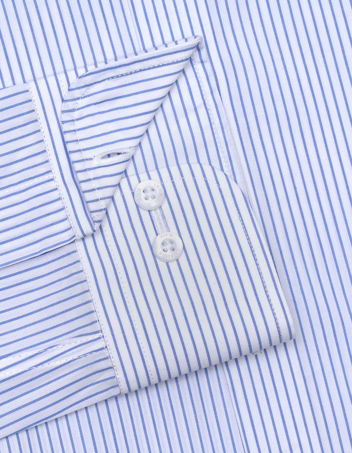 Stripe Sky Tailored Smart Fit Shirt FS2863SF-15.5