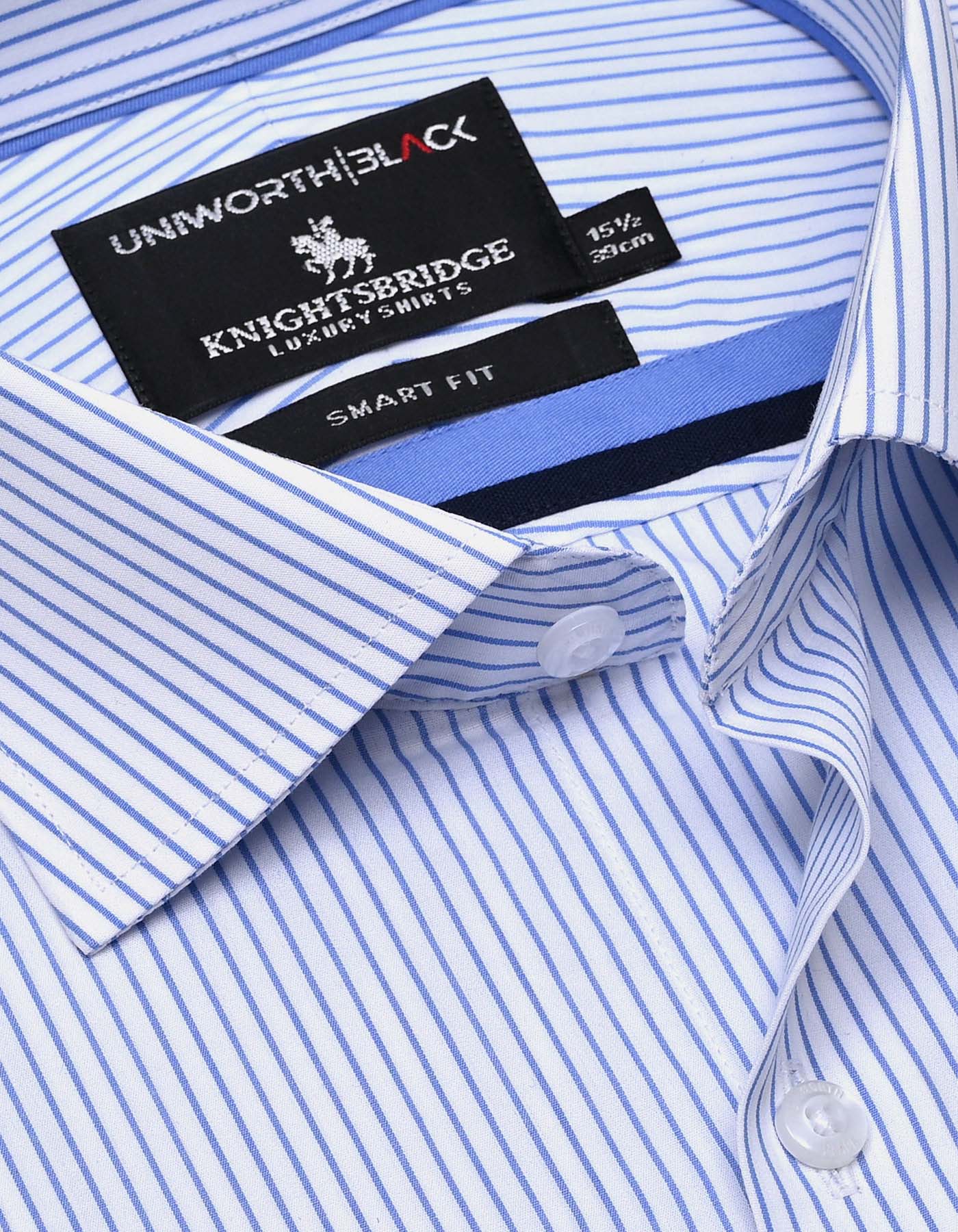 Stripe Sky Tailored Smart Fit Shirt FS2863SF-15