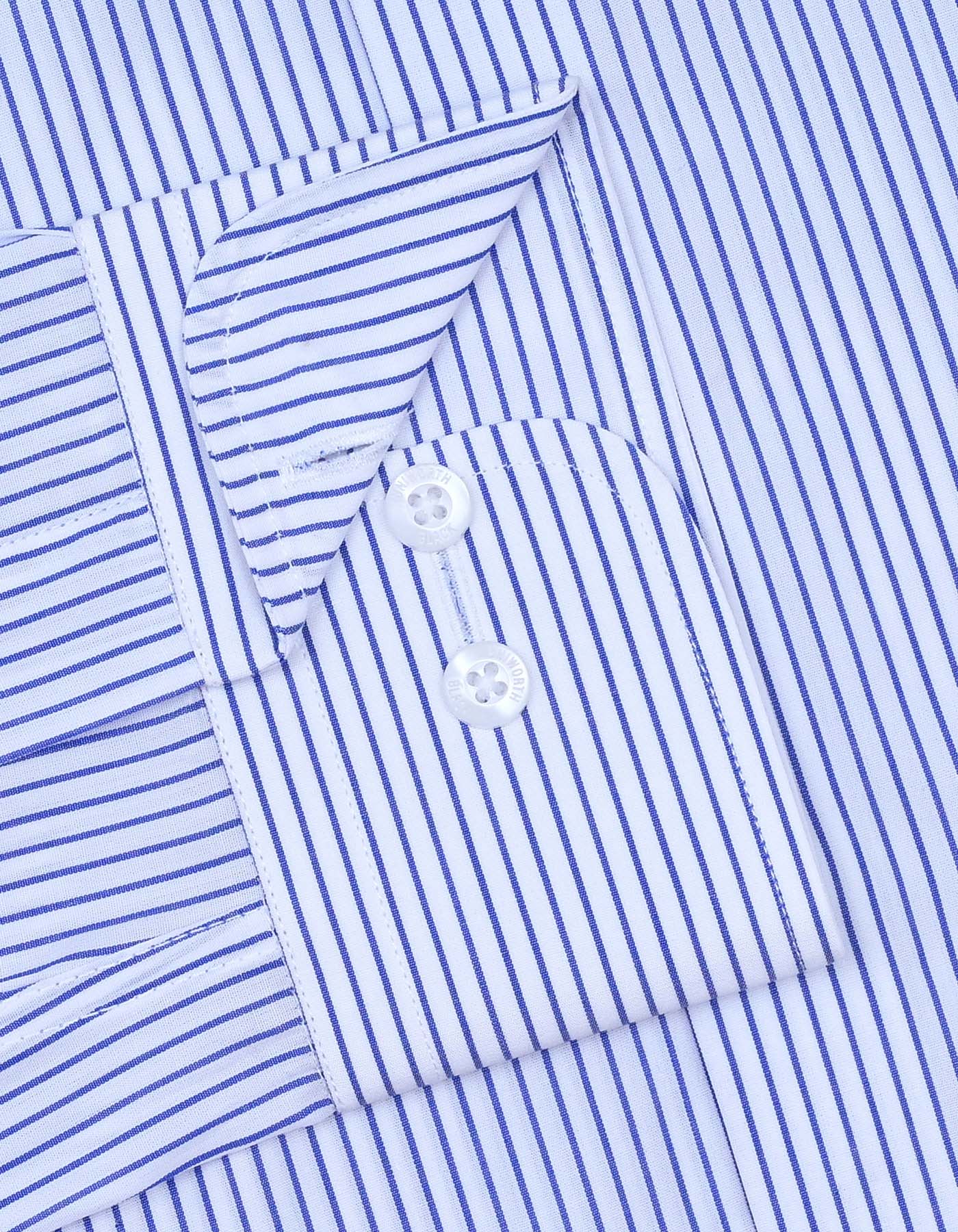 Stripe Royal Blue Tailored Smart Fit Shirt FS2864SF-15.5