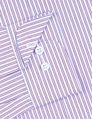 Stripe Pink Tailored Smart Fit Shirt FS2866-1SF-15.5