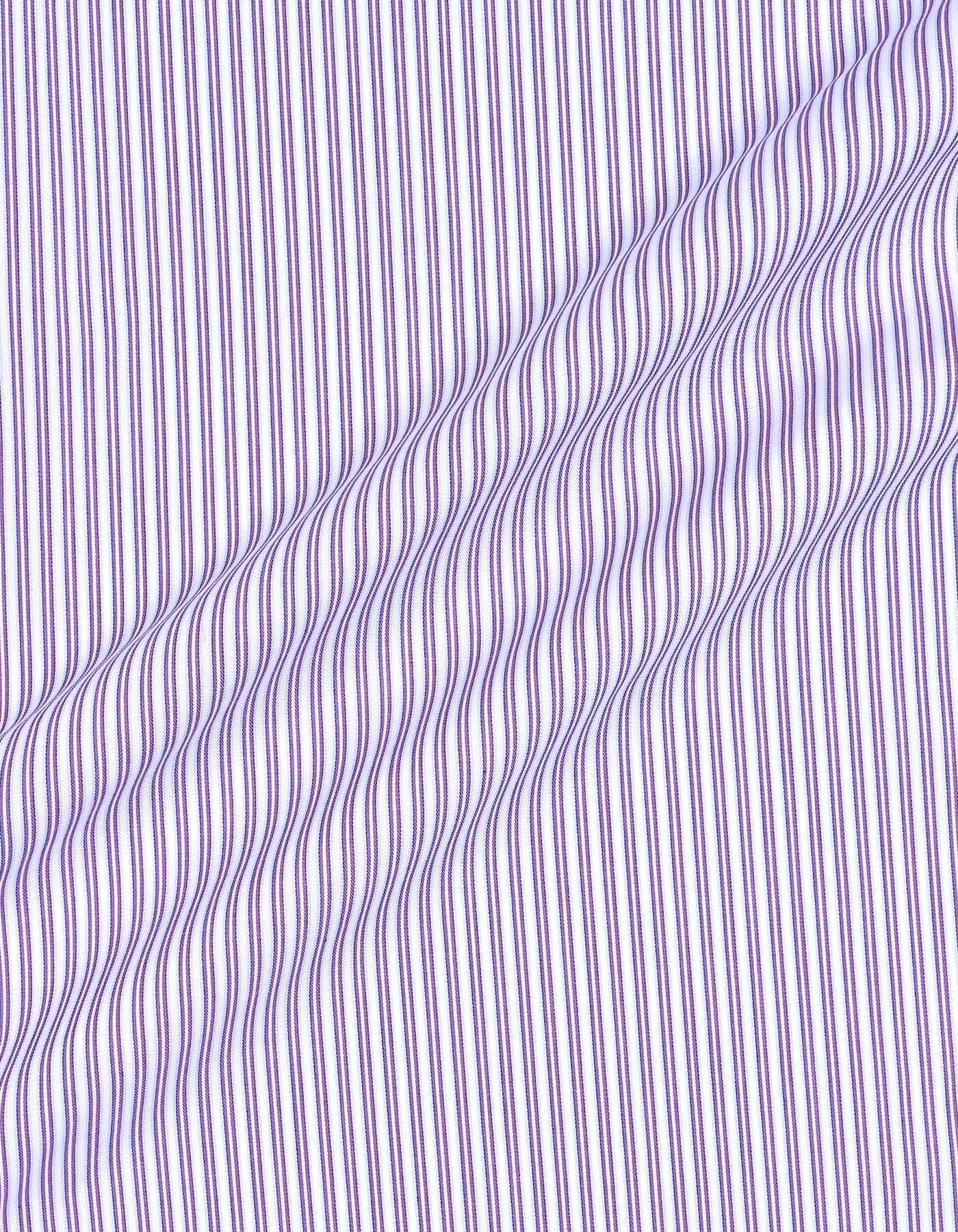 Stripe Pink Tailored Smart Fit Shirt FS2866-1SF-16
