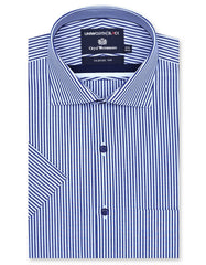 Stripe Navy Classic Fit Shirt FS2871RH-14.5