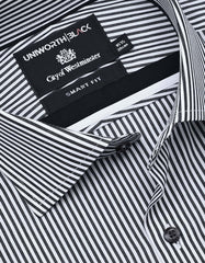 Stripe Black Smart Fit Shirt FS2874SH-15