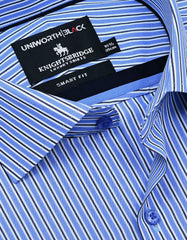 Stripe Sky Tailored Smart Fit Shirt FS2880-1SF-15