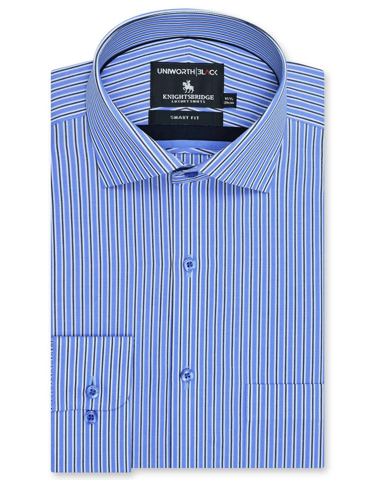 Stripe Sky Tailored Smart Fit Shirt FS2880-1SF-14.5