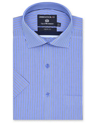 Stripe Blue Smart Fit Shirt FS2880-1SH-14.5
