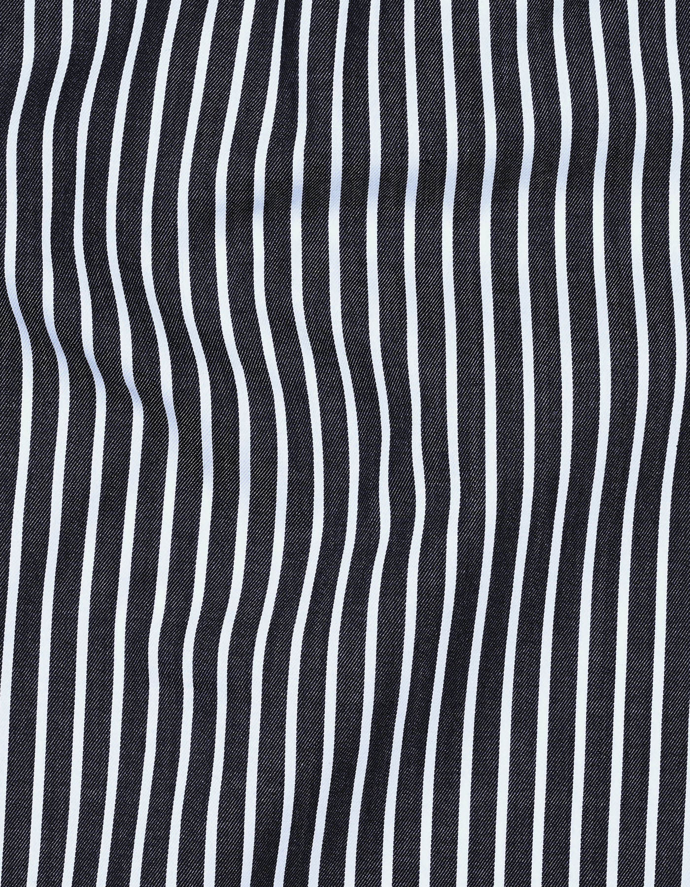 Stripe Black Tailored Smart Fit Shirt FS2882-1SF-16