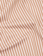 Stripe Beige Tailored Smart Fit Shirt FS2885-2SF-16