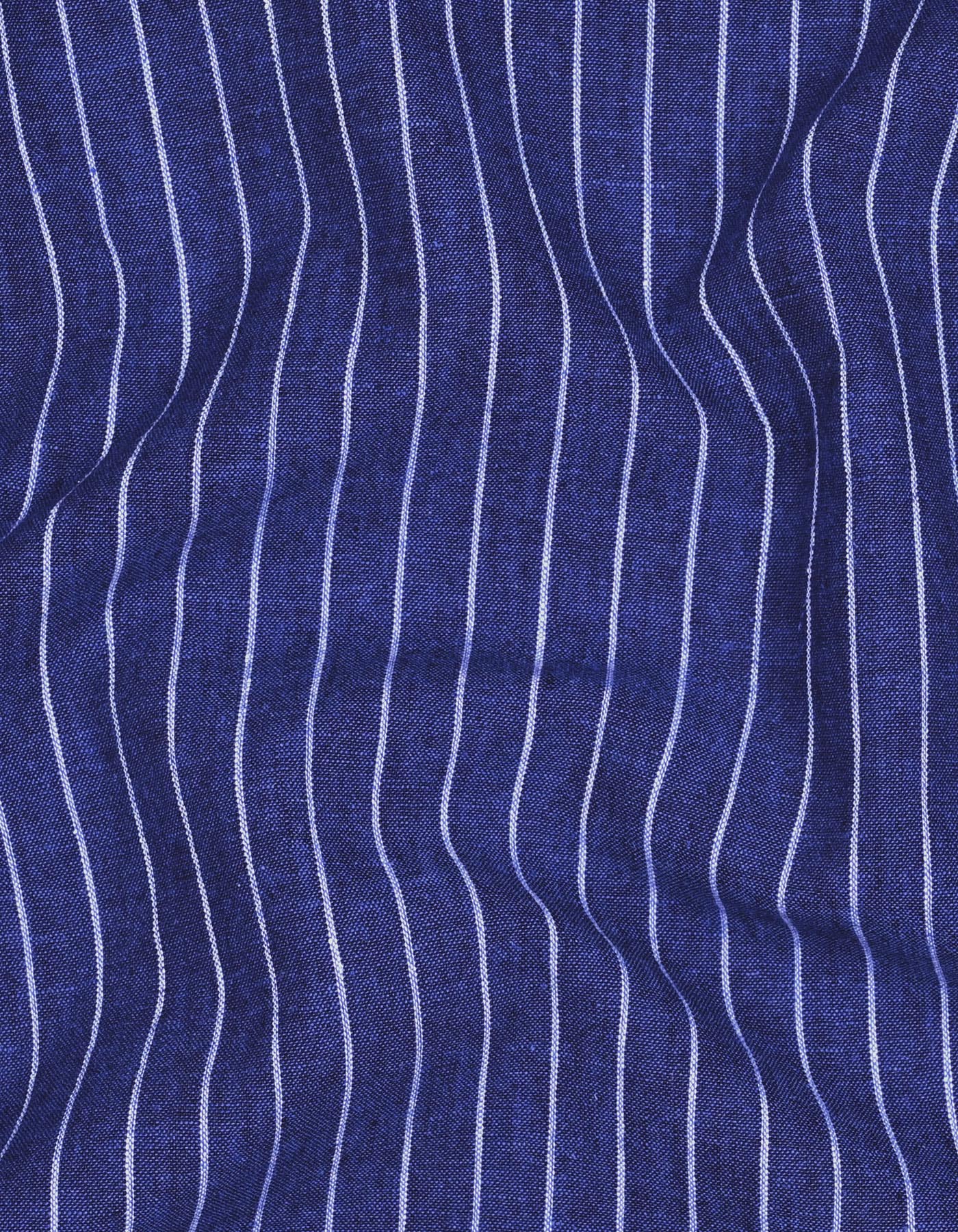Stripe Navy Classic Fit Shirt FS2897RH-16