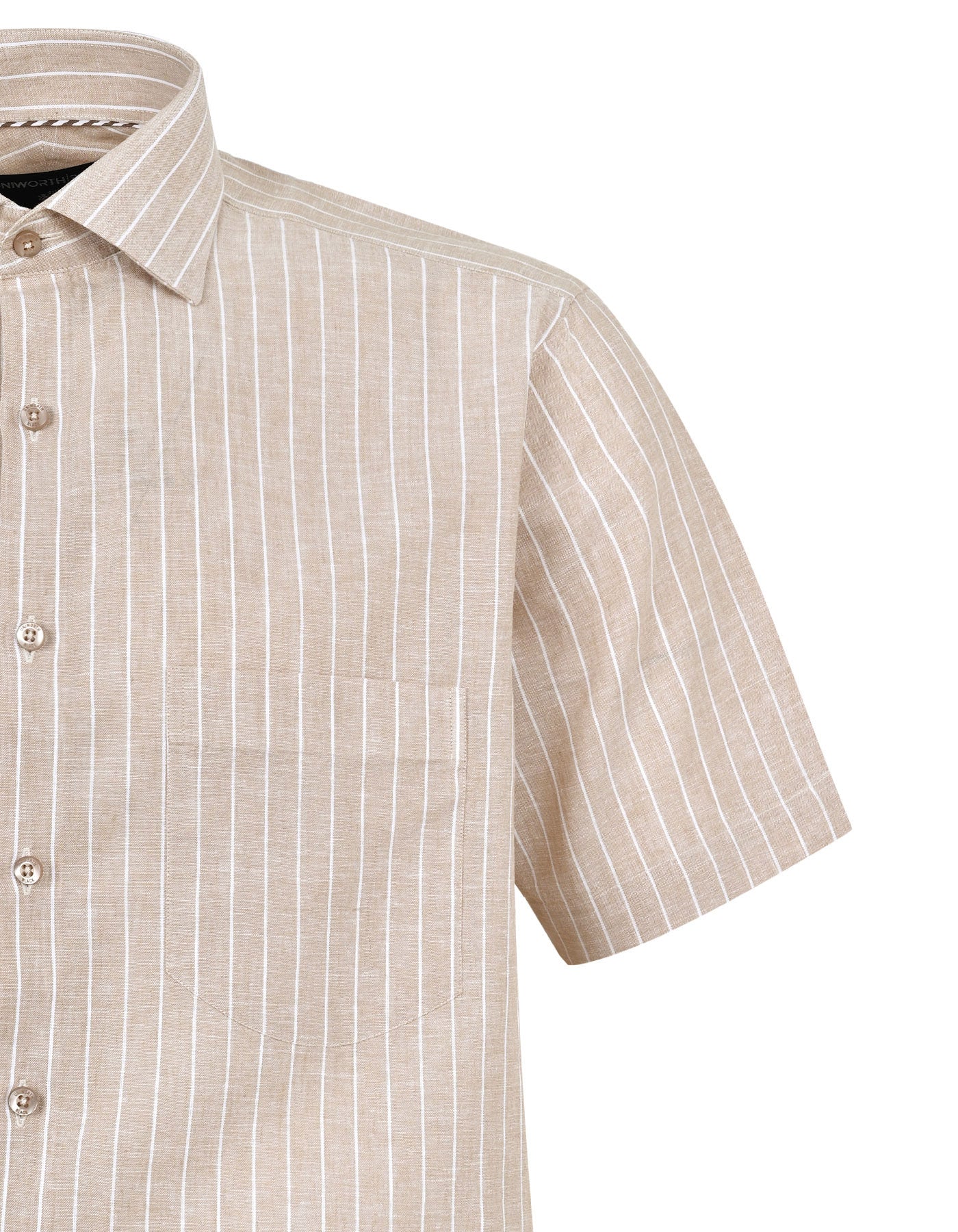 Stripe Fawn Smart Fit Shirt FS2898SH-15.5