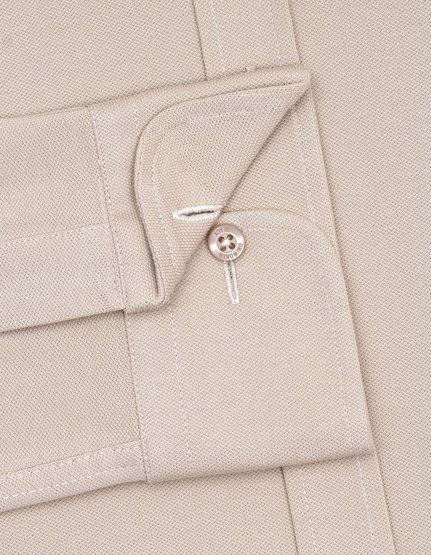 Plain Beige Tailored Smart Fit Shirt FS28SF-16