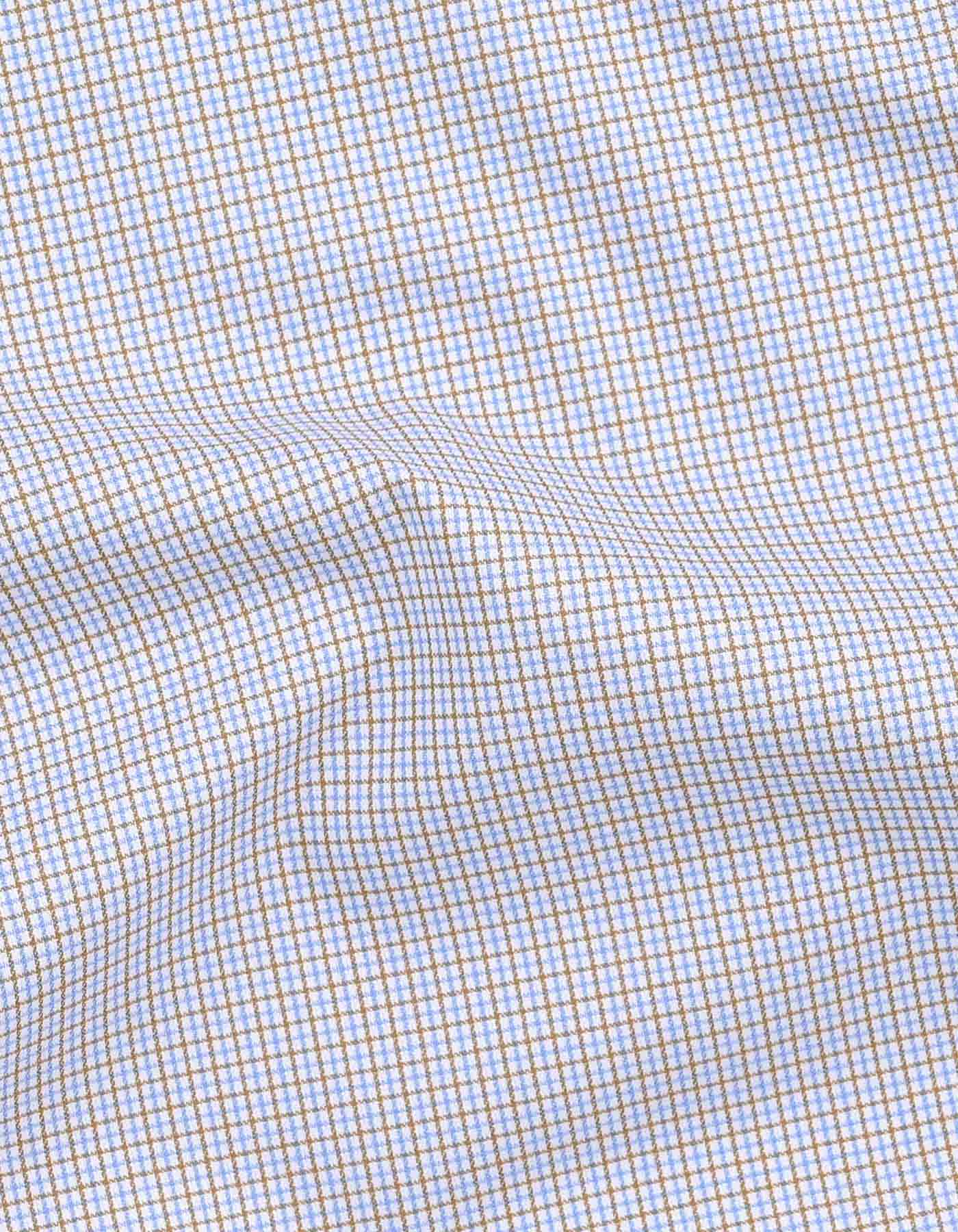 Check L Brown Classic Fit Shirt FS2906RF-16