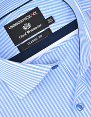 Stripe Sky Tailored Smart Fit Shirt FS2907-1SF-15