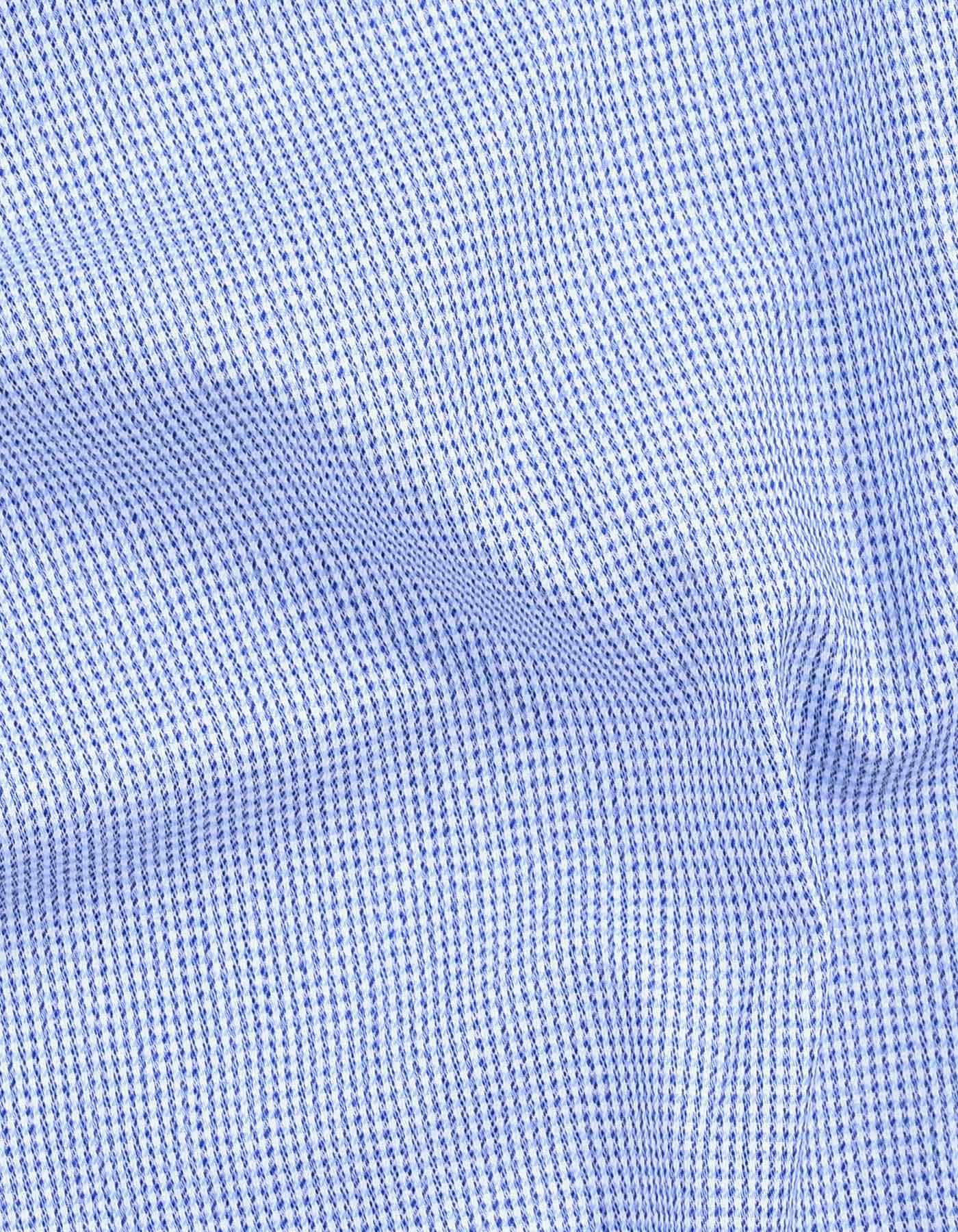 Check Blue Tailored Smart Fit Shirt FS2907SF-16
