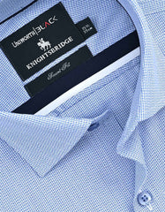 Check Blue Tailored Smart Fit Shirt FS2907SF-15