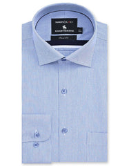 Check Blue Tailored Smart Fit Shirt FS2907SF-14.5