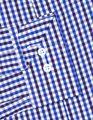 Check Royal Blue Tailored Smart Fit Shirt FS2909SF-15.5