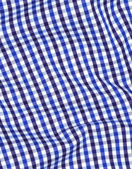 Check Royal Blue Tailored Smart Fit Shirt FS2909SF-16