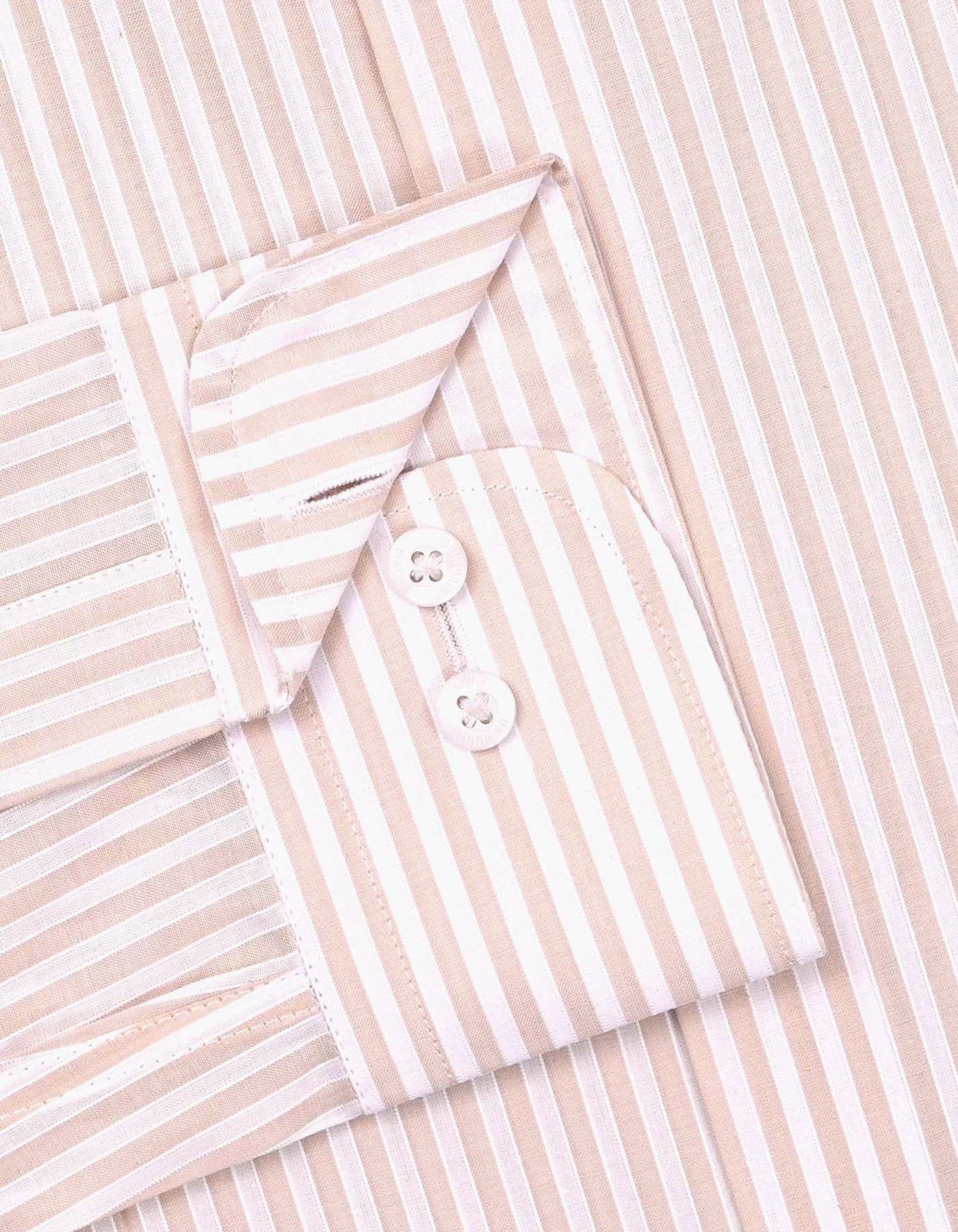 Stripe Fawn Classic Fit Shirt FS2910-1RF-15.5