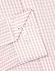 Stripe Fawn Classic Fit Shirt FS2910-1RF-15.5