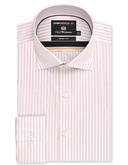 Stripe Fawn Tailored Smart Fit Shirt FS2910-1SF-14.5