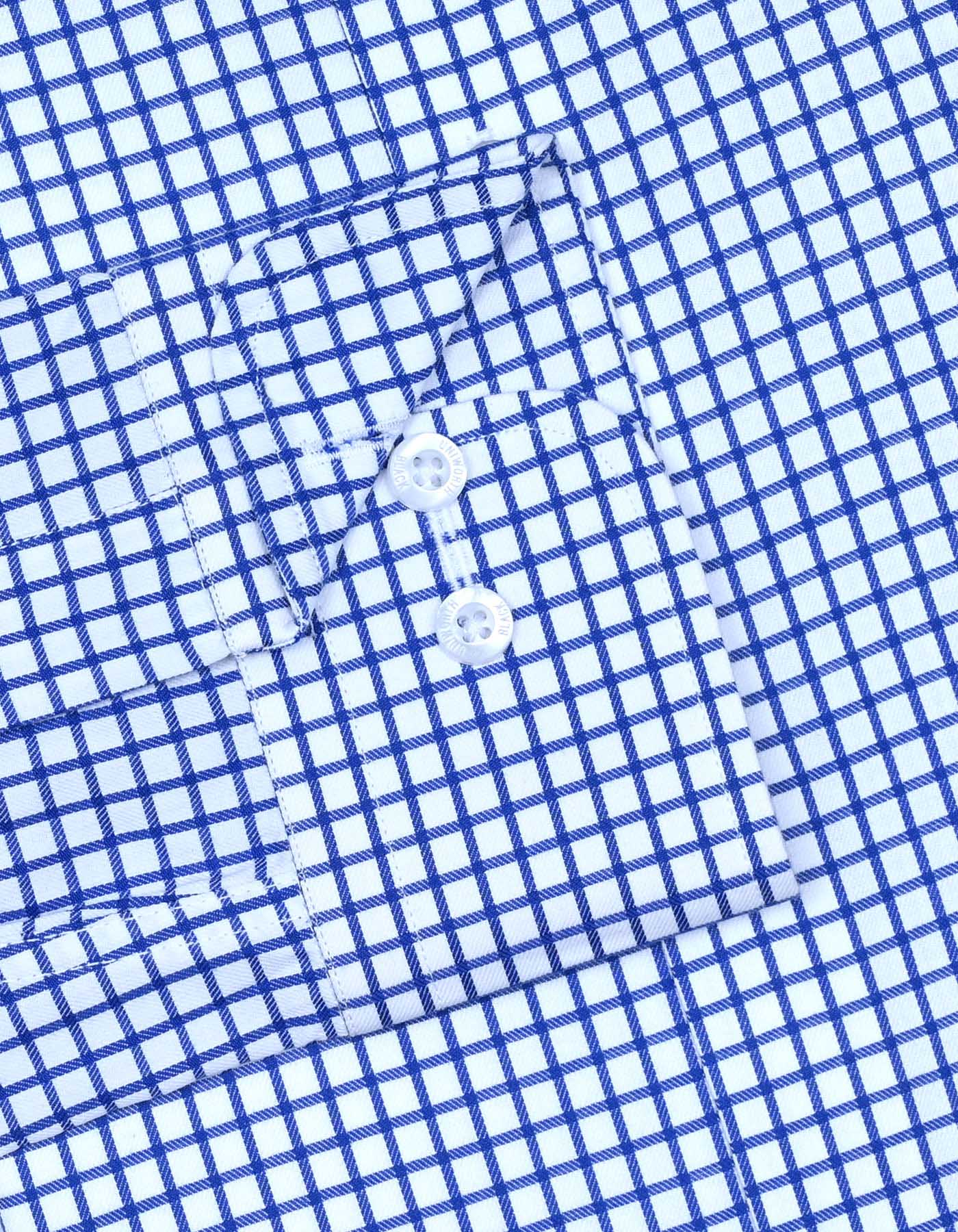 Check Royal Blue Classic Fit Shirt FS2916RF-15.5