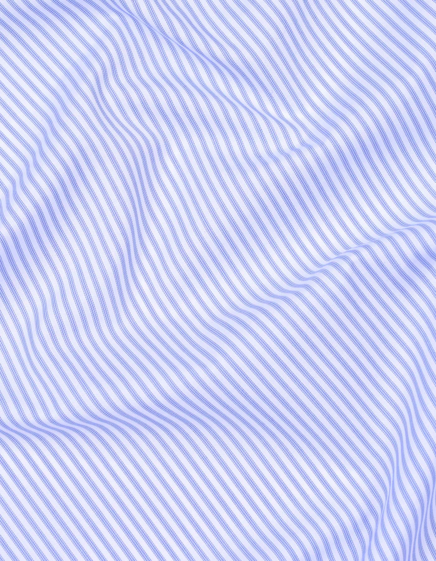 Stripe Blue Tailored Smart Fit Shirt FS2921-1SF-16