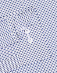 Stripe Royal Blue Tailored Smart Fit Shirt FS2927-1SF-15.5