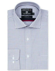 Check Maroon Classic Fit Shirt FS2927RF-14.5
