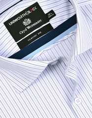 Stripe Navy Classic Fit Shirt FS2930RF-15