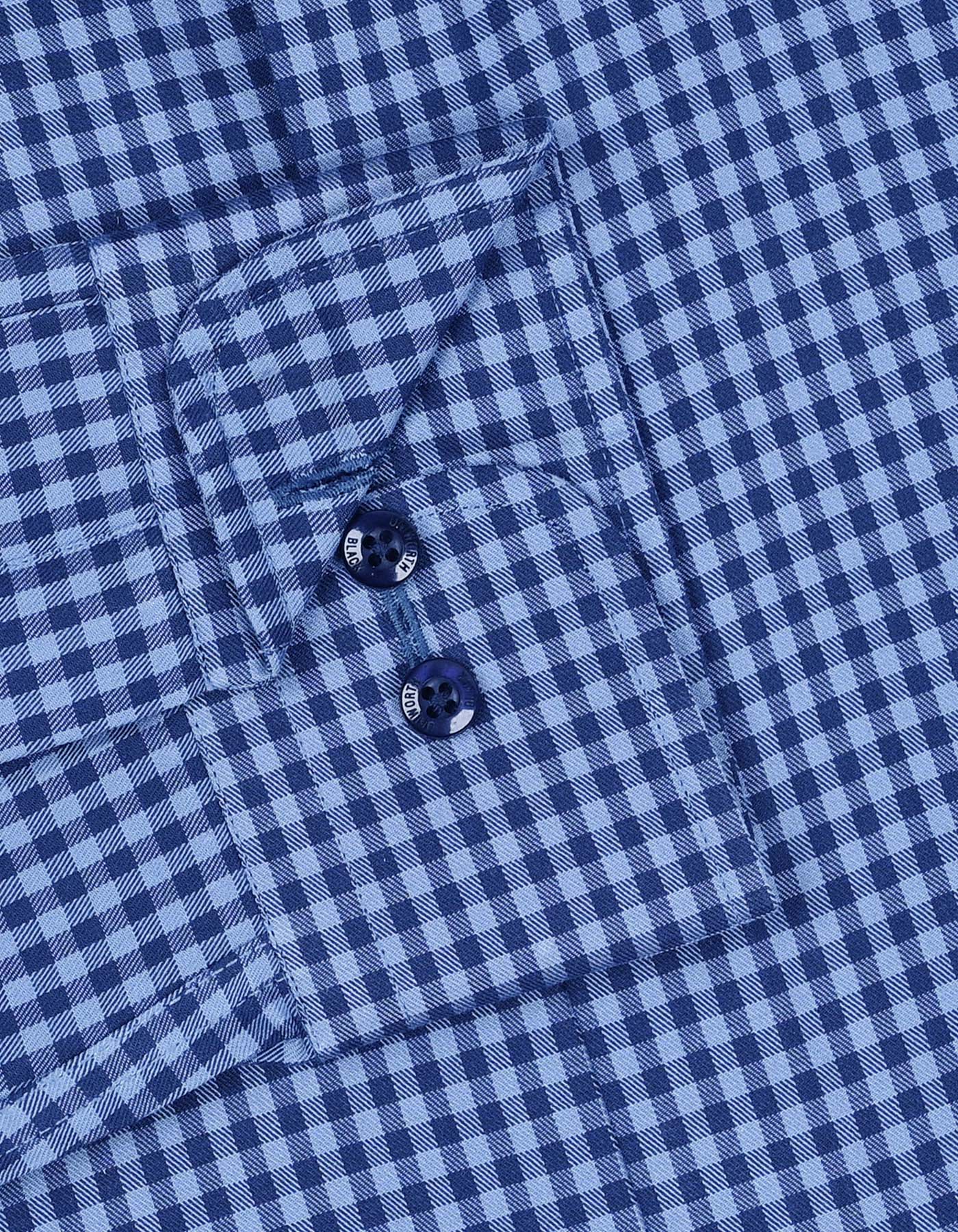 Check Blue Classic Fit Shirt FS2932-1RF-15.5