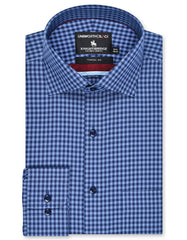 Check Blue Classic Fit Shirt FS2932-1RF-14.5