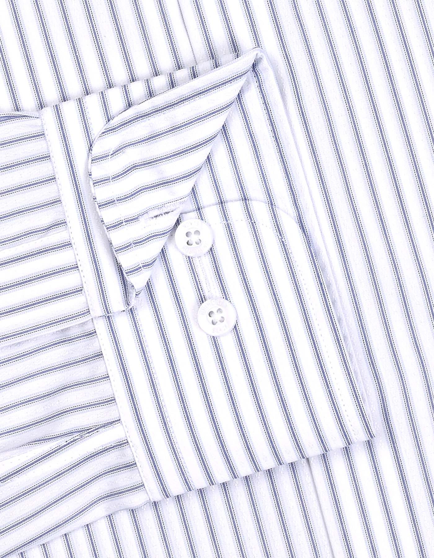 Stripe Blue Classic Fit Shirt FS2932-2RF-15.5