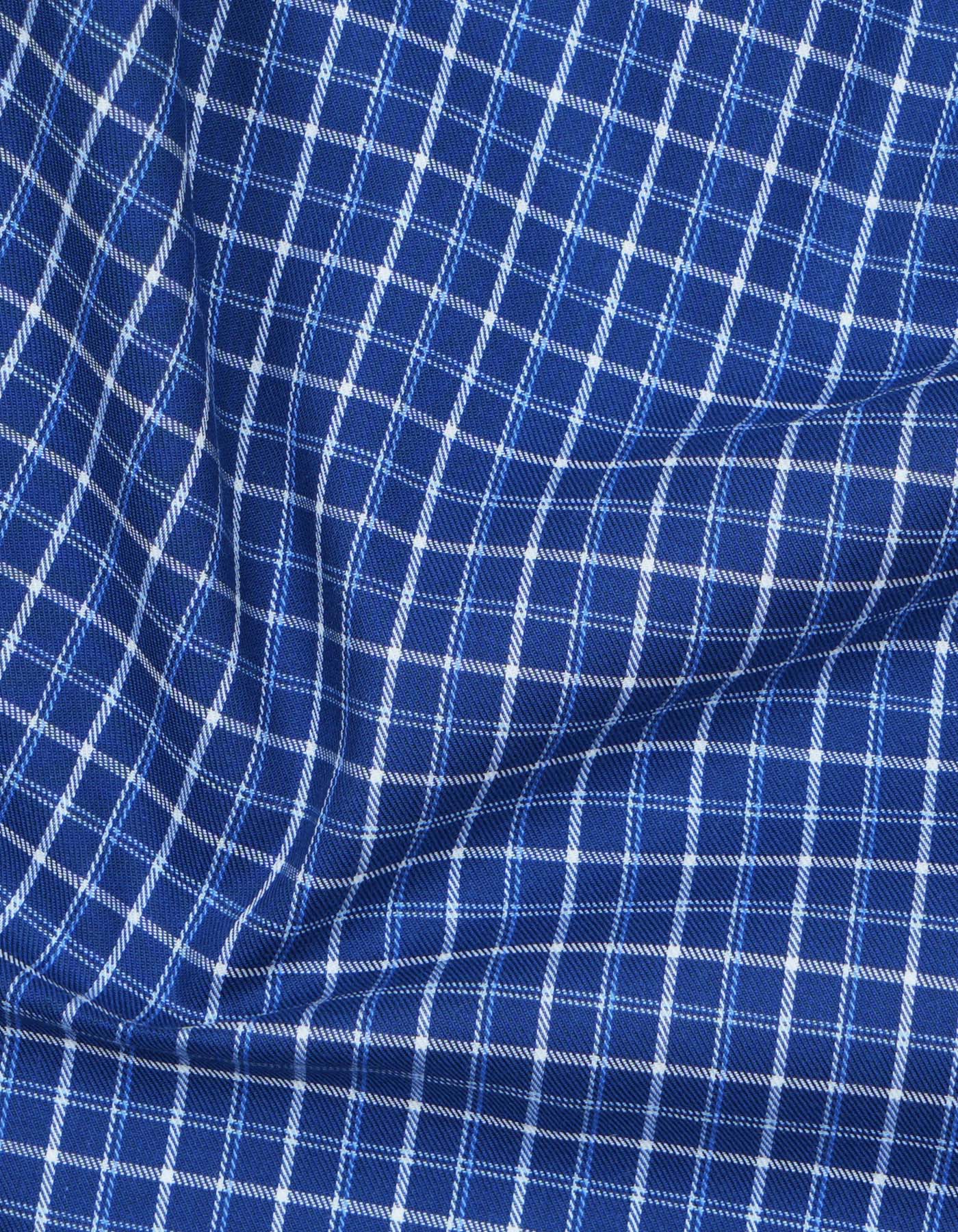 Check Blue Classic Fit Shirt FS2941RF-16