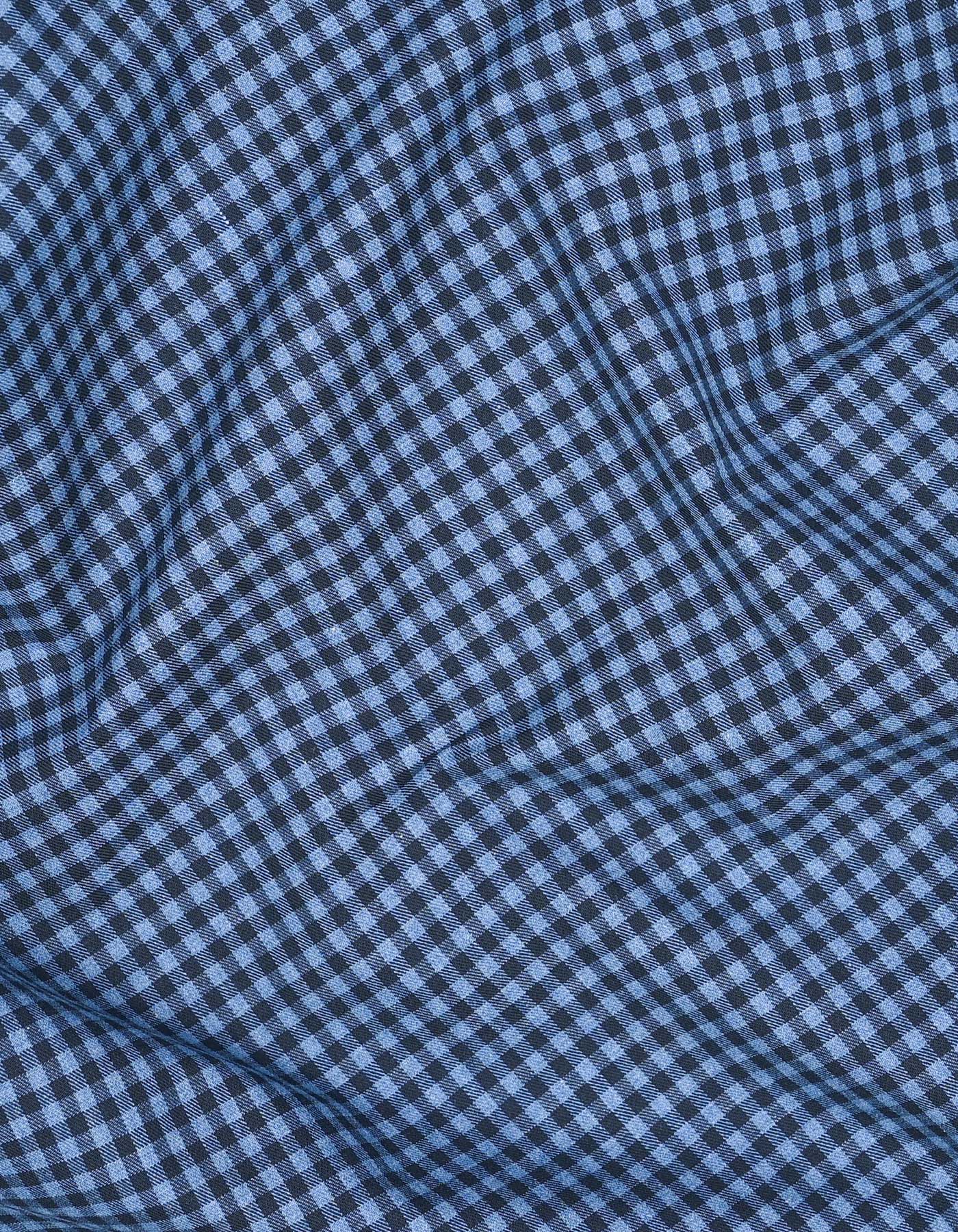 Check Navy Classic Fit Shirt FS2948RF-16