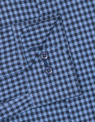 Check Navy Tailored Smart Fit Shirt FS2948SF-15.5