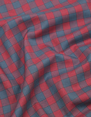 Check Red Tailored Smart Fit Shirt FS2971SF-16
