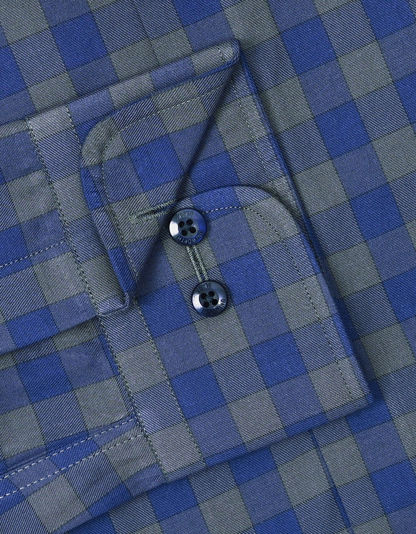 Check Navy Classic Fit Shirt FS2972RF-15.5