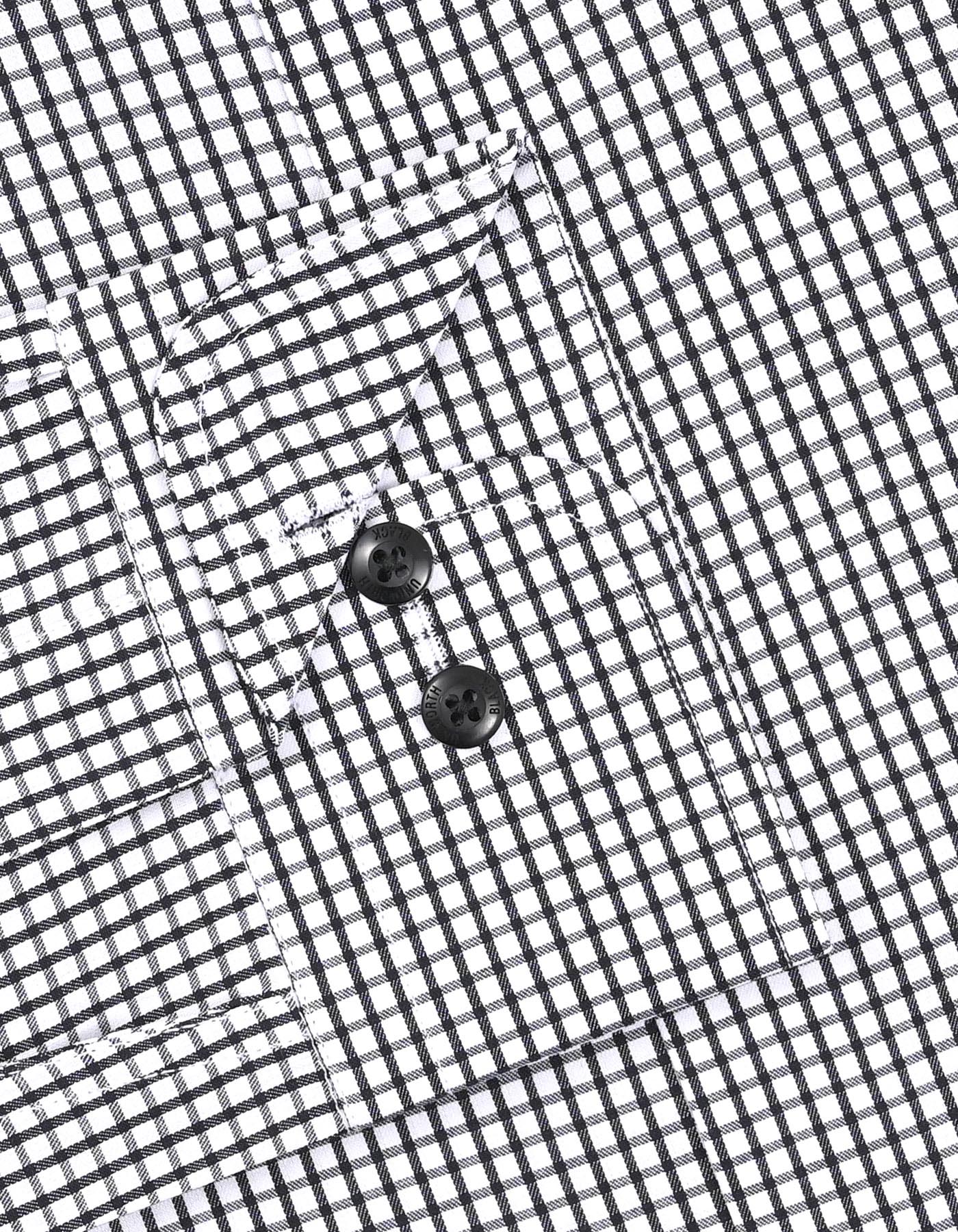 Check Black Classic Fit Shirt FS2988RF-15.5