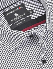 Check Black Classic Fit Shirt FS2988RF-15