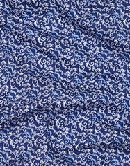 Printed Navy Smart Fit Shirt FS818SH-16