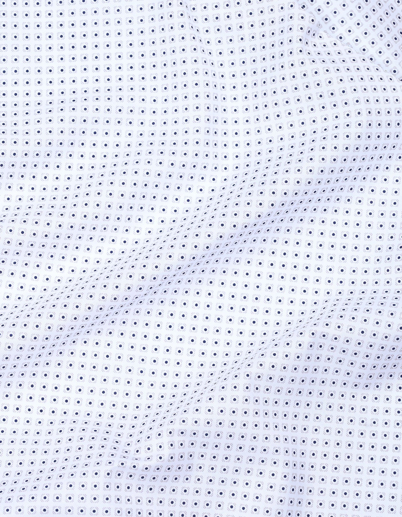 Printed White Classic Fit Shirt FS836RH-16