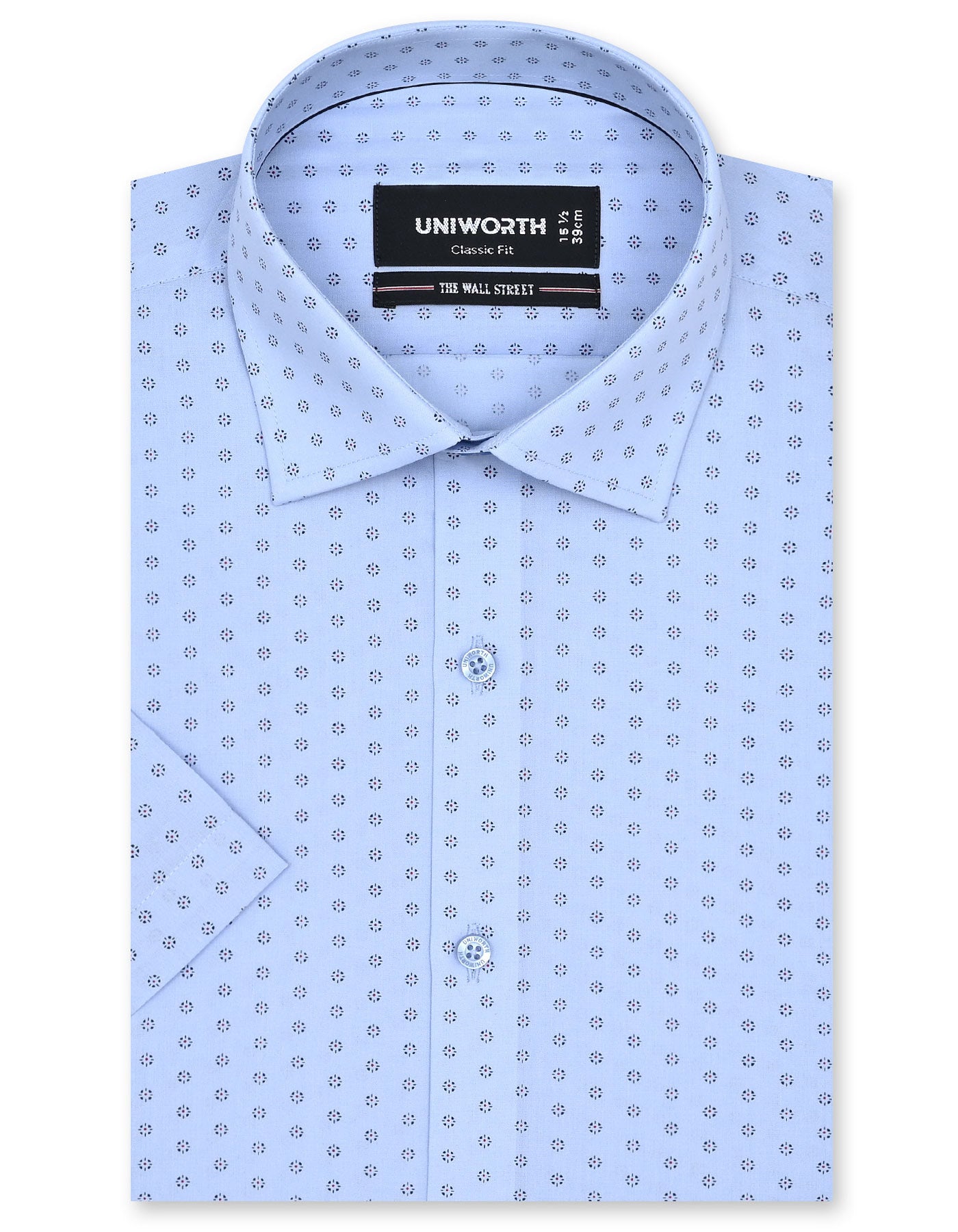 Printed Sky Classic Fit Shirt FS837RH-14.5