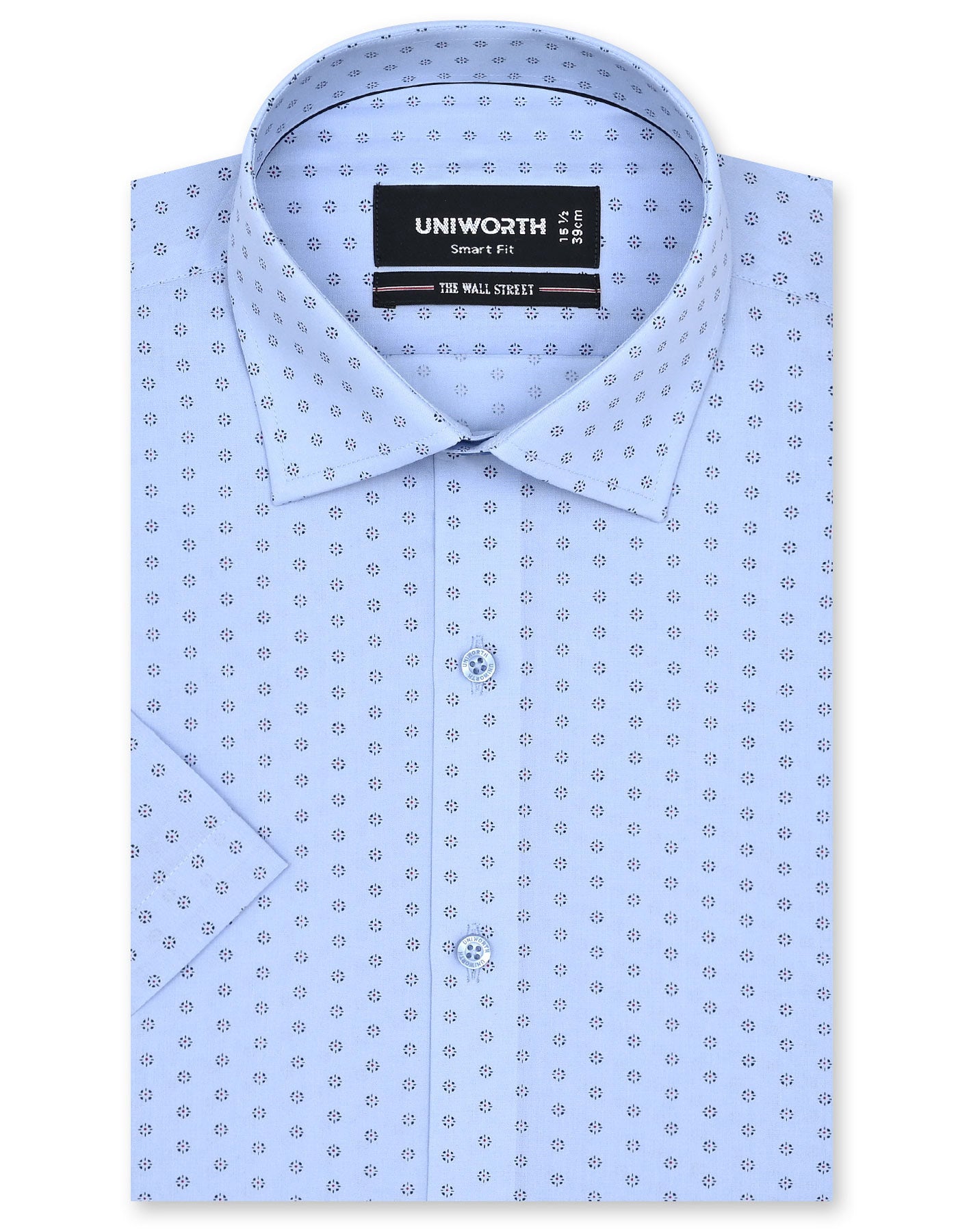 Printed Sky Smart Fit Shirt FS837SH-14.5
