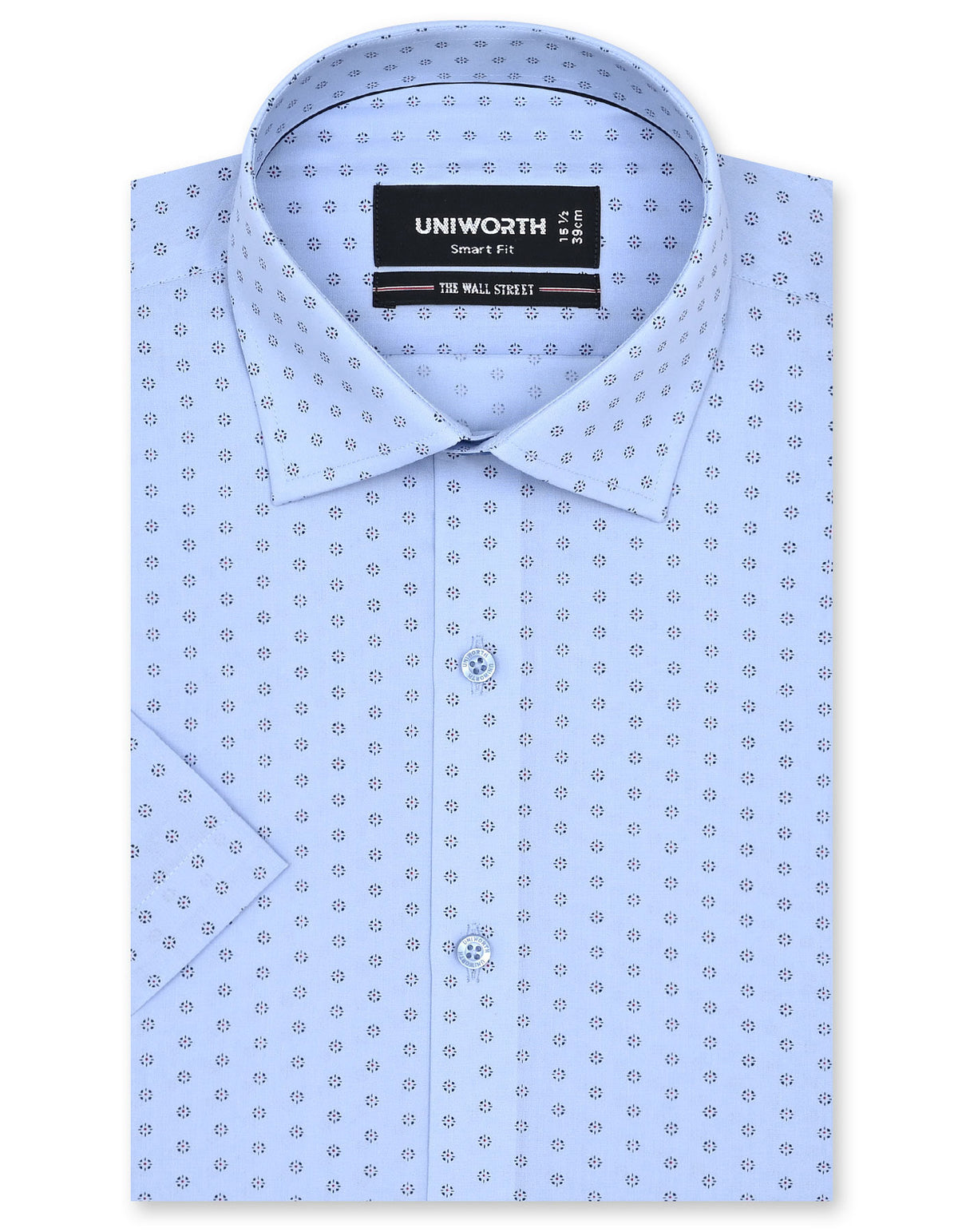 Printed Sky Smart Fit Shirt FS837SH-14.5