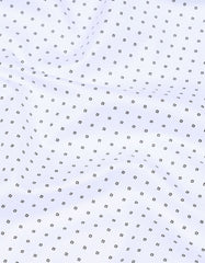 Printed White Tailored Smart Fit Shirt FS845SF-16