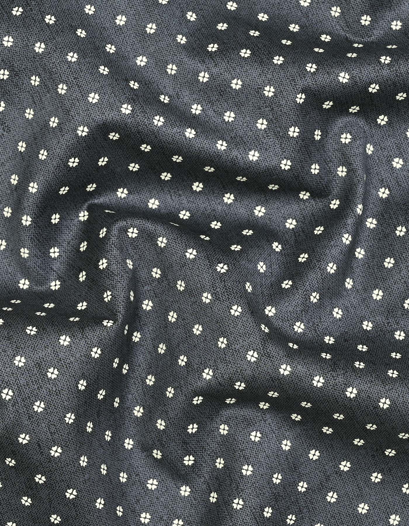 Printed D Grey Classic Fit Shirt FS849-1RF-16