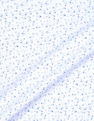 Printed Blue Classic Fit Shirt FS865-1RH-16