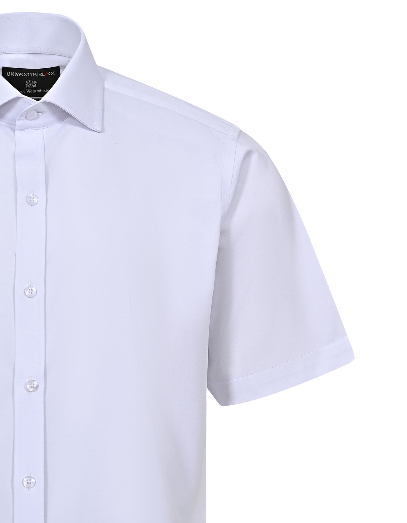 Formal Shirt Knit White 16 FSK05SH Uni Black FSK05SH-16