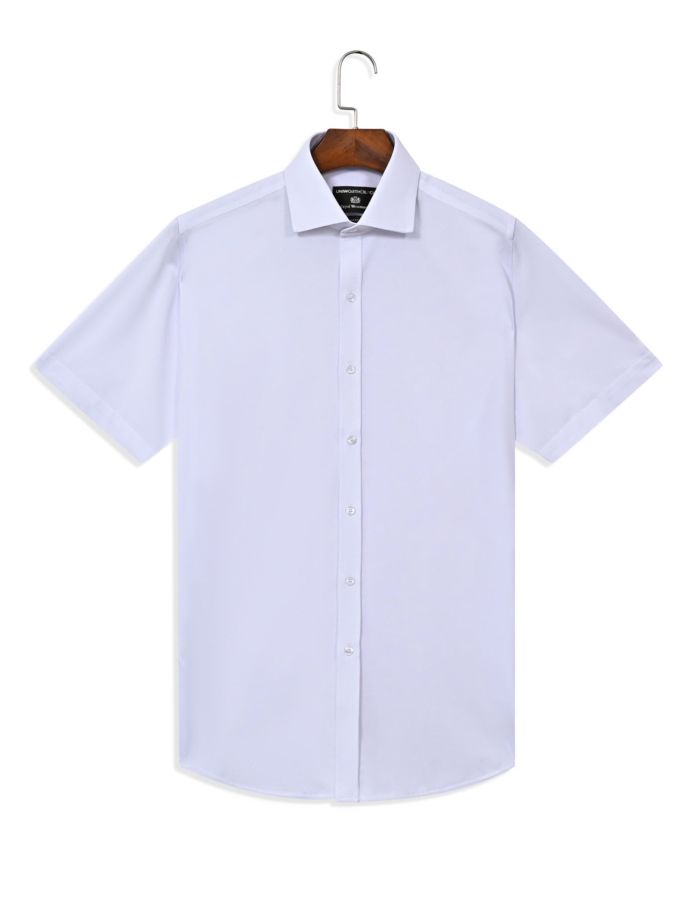Formal Shirt Knit White 15? FSK05SH Uni Black FSK05SH-15.5